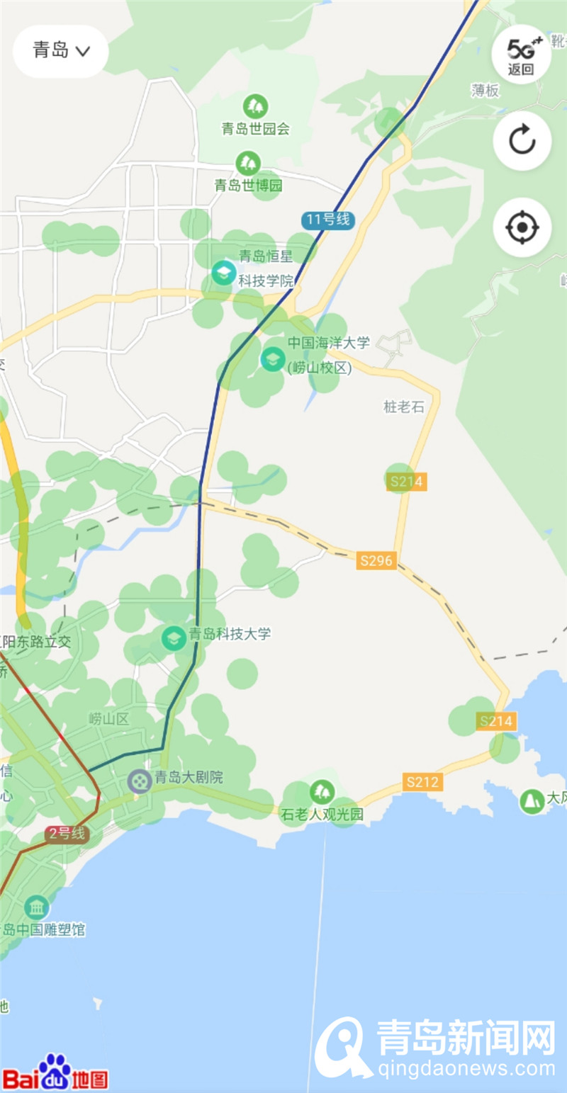 青岛5g基站地图奉上 快来看看你家有信号没!