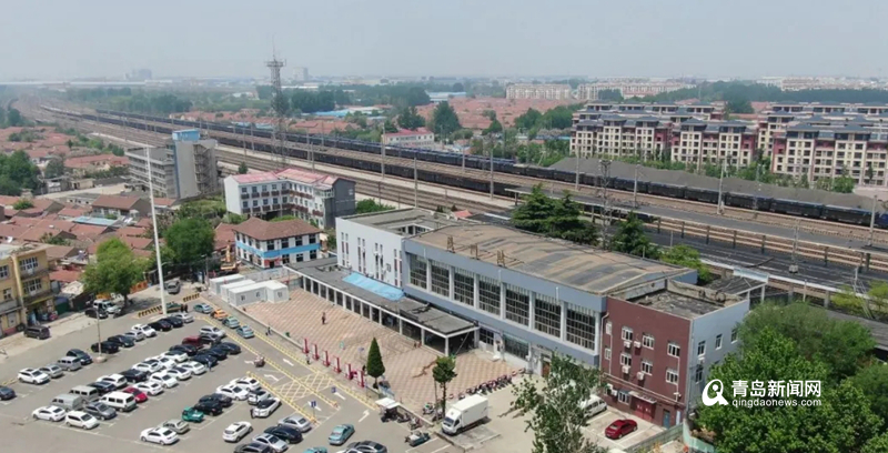 胶州老火车站改造提升工程进展顺利 将于7月底完工