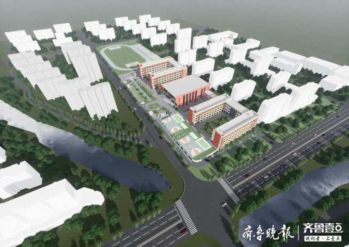 重庆路中学开工70天即将封顶为青岛首座全钢装配学校