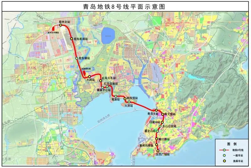 定格2020!青岛在建地铁线路共计5条 期待2021!