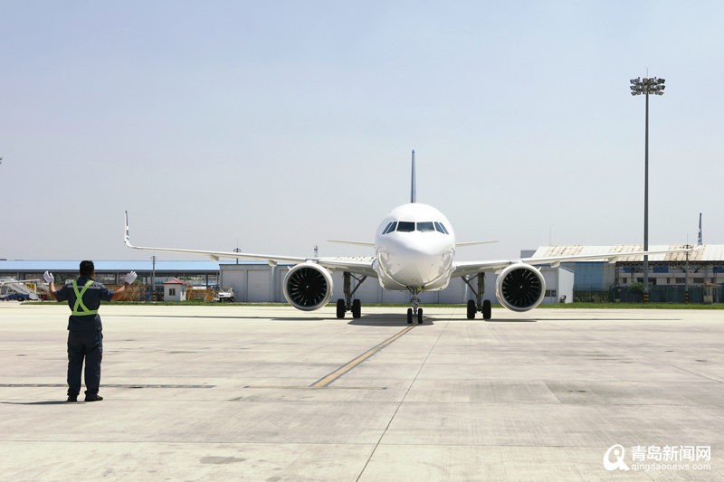青岛航空迎来第20架空客a320neo机队规模达20架
