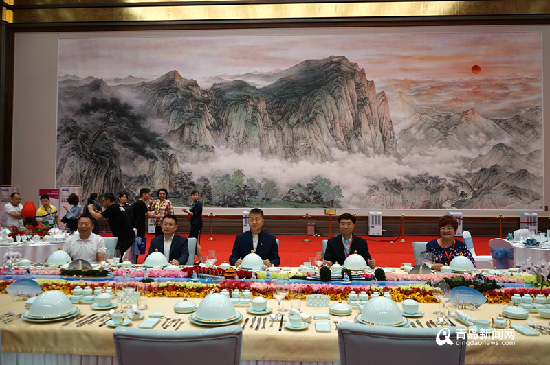 国宾级餐饮艺术之美 上合,海军节国宴摆台来了