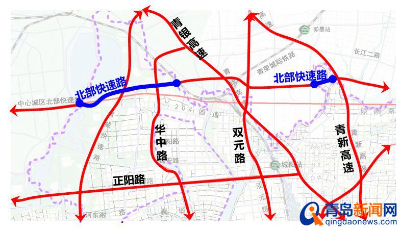 徐沛快速通道路线图图片