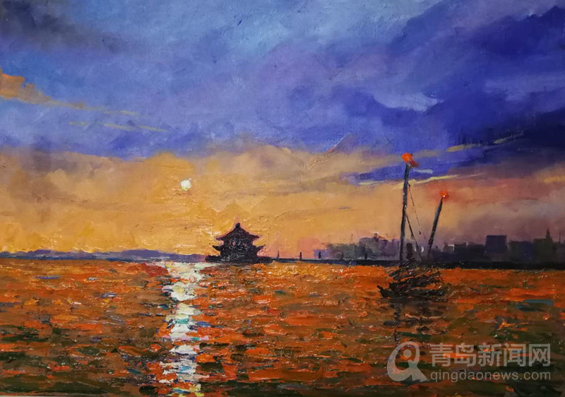 白怀章的第一幅画: 小时候的栈桥