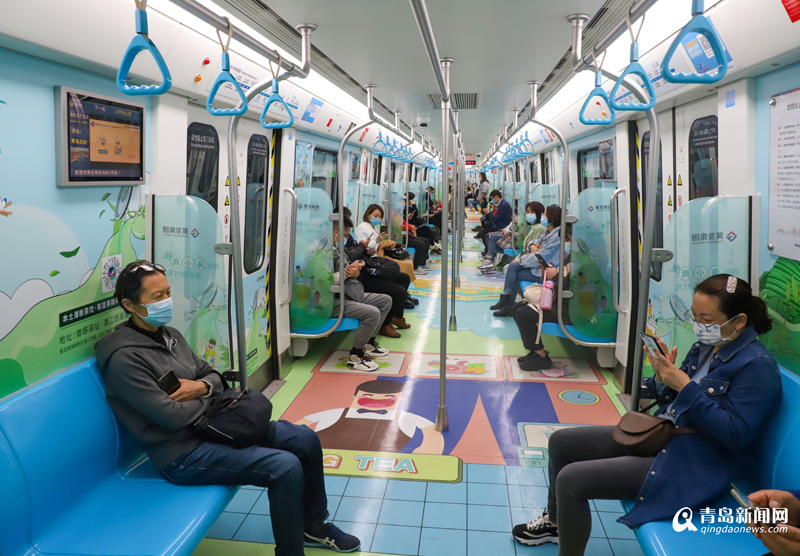 坐地铁专列感受时尚西海岸 6大城市品牌闪亮3号线