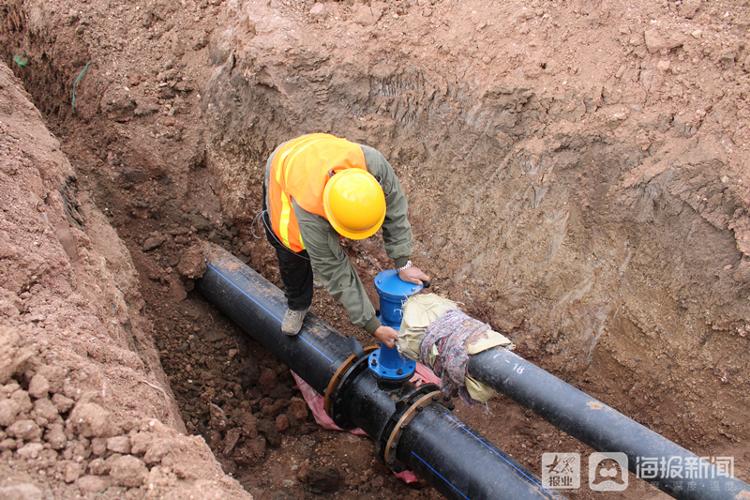 预计年底完工青岛胶东临空经济示范区综保区给水管网工程有序推进