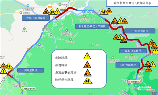 嶗山仰口景區,埡口景區以及北九水景區,絕對是市民自駕遊的首選線路