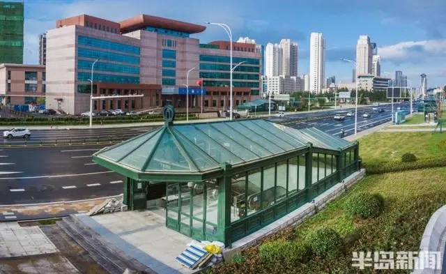 青岛地铁1号线 | 地铁站口实景来了!