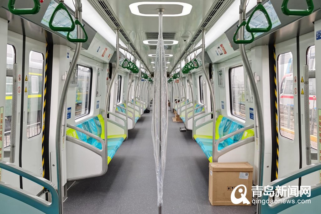 青岛地铁4号线铺轨图片