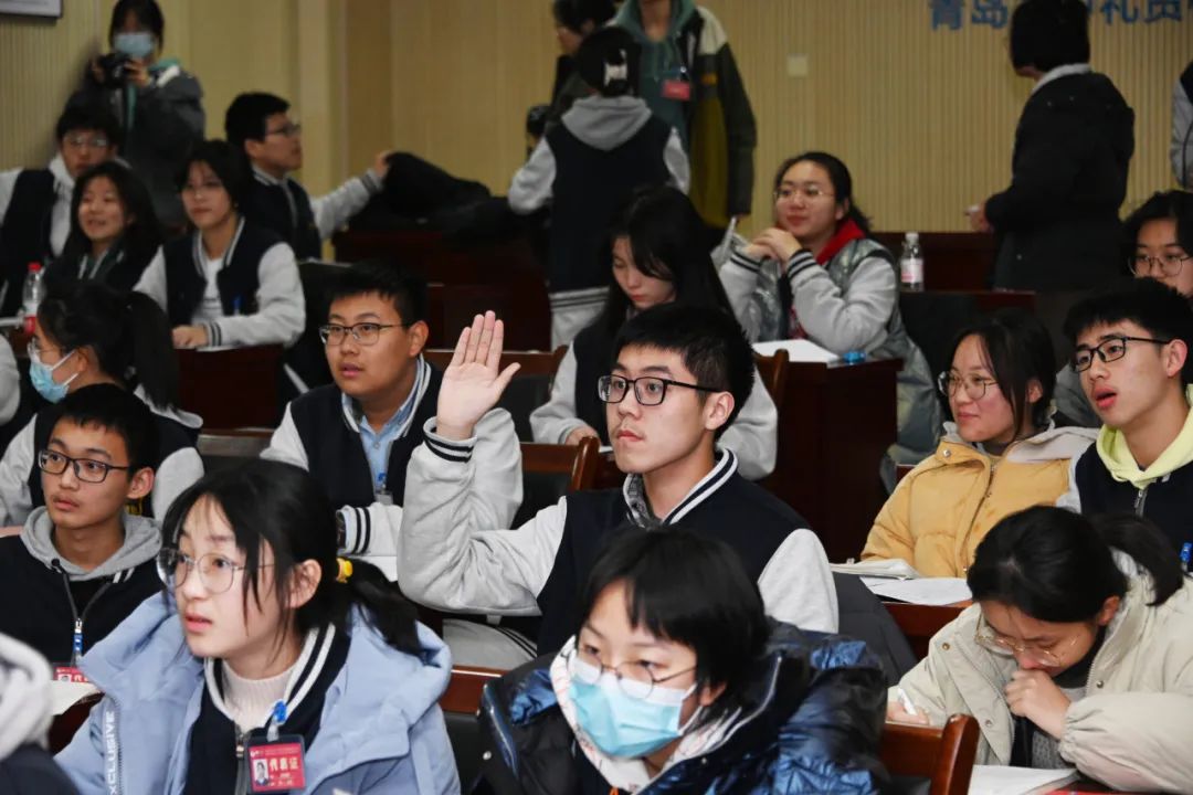 青岛九中举行20212022学年度团员代表大会暨学生代表大会