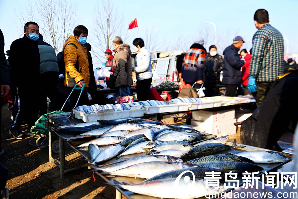 实拍西海岸薛家岛大集进了腊月门最是大集年味浓