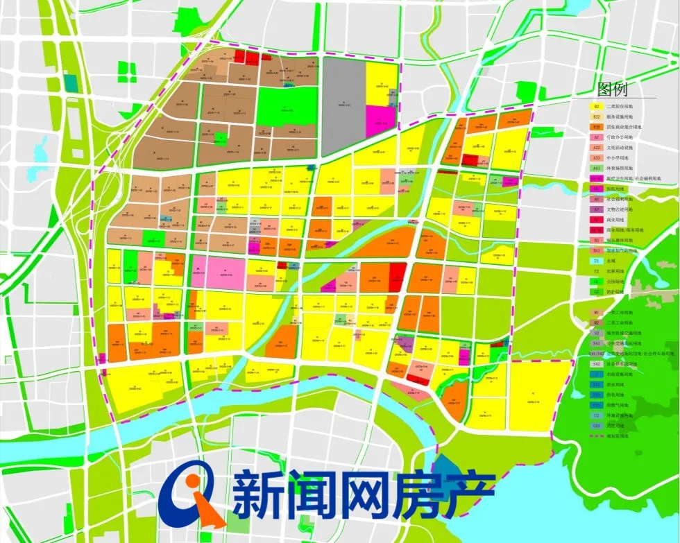 夏庄街道中部片区控制性详细规划(已批成果)【规划范围】青岛市城阳区