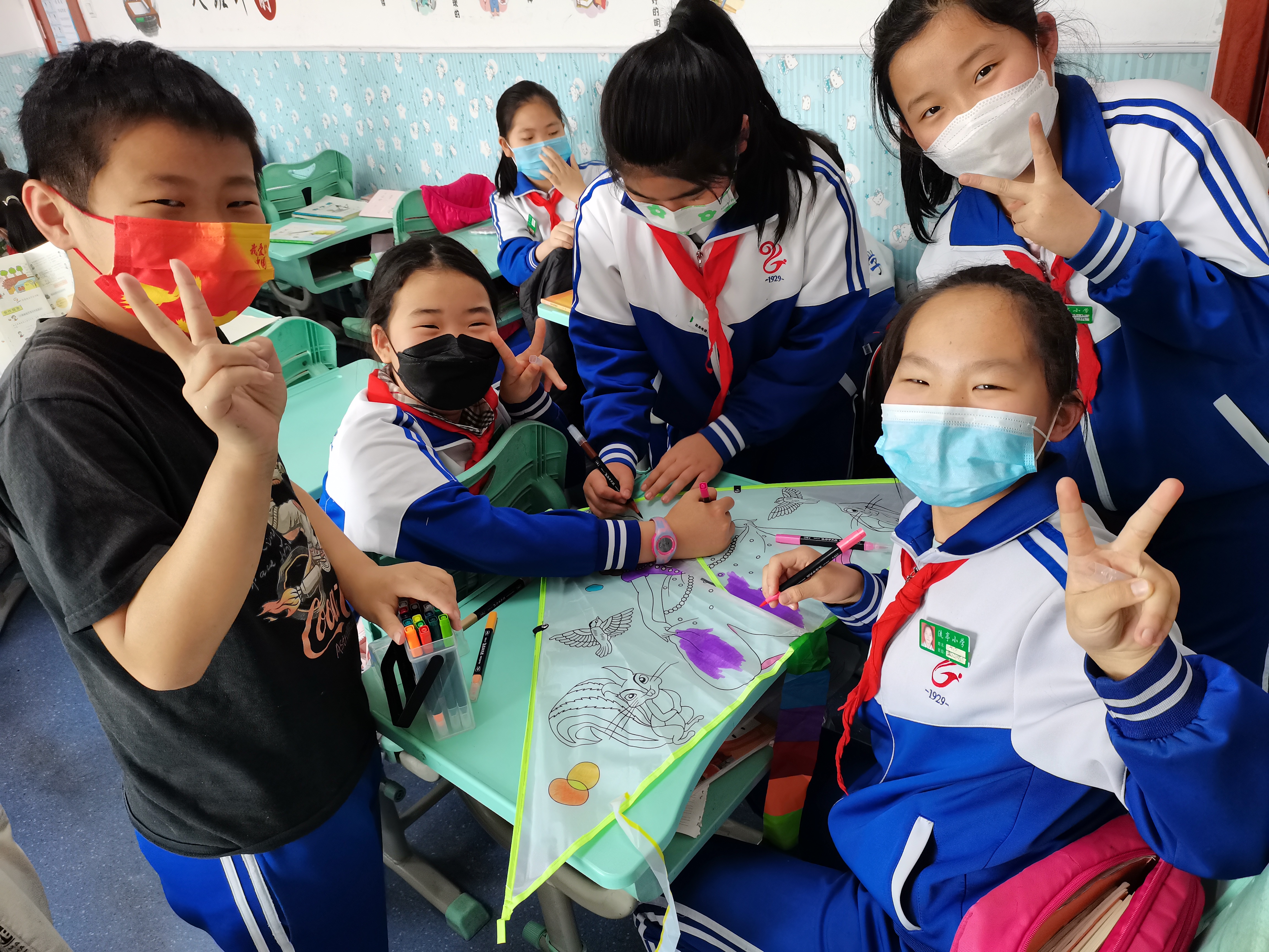 流亭小学美术教育活动