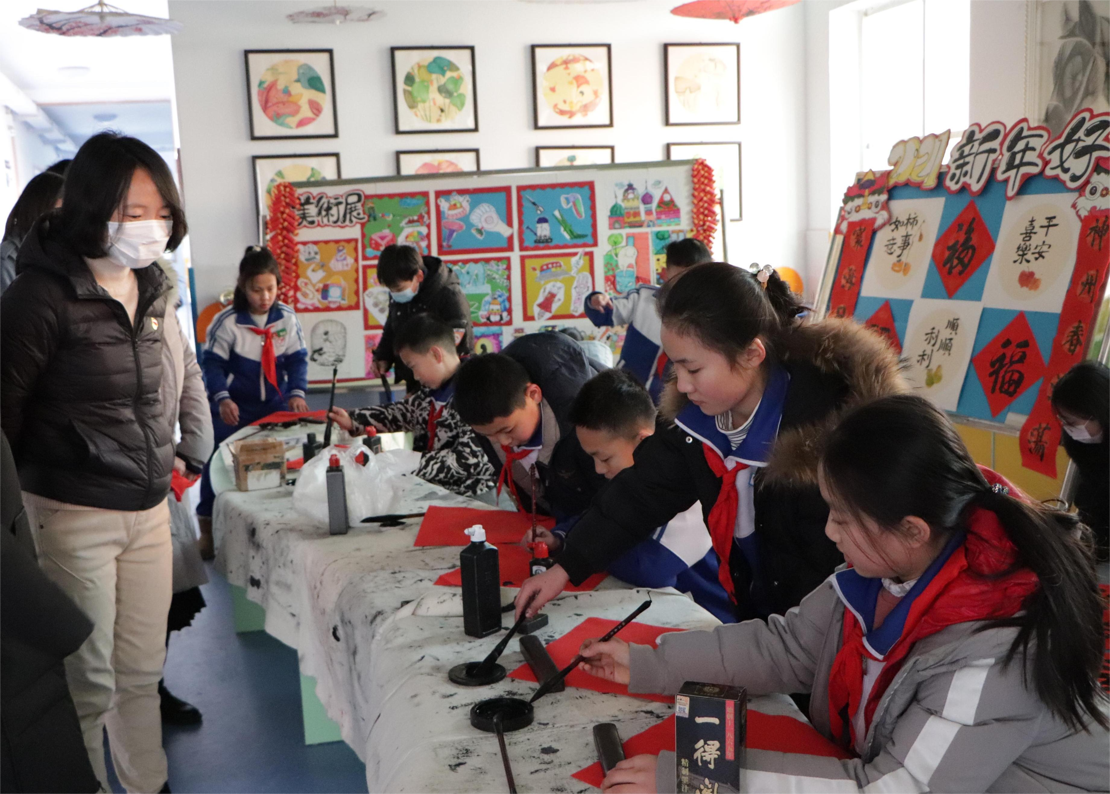 流亭小学美术教育活动